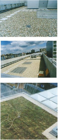 Dachy odwr��cone - Dachy odwrócone – materiały pokryciowe i problemy wykonawcze