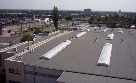 Dachy p��askie - Dobór łączników do montażu na dachach płaskich